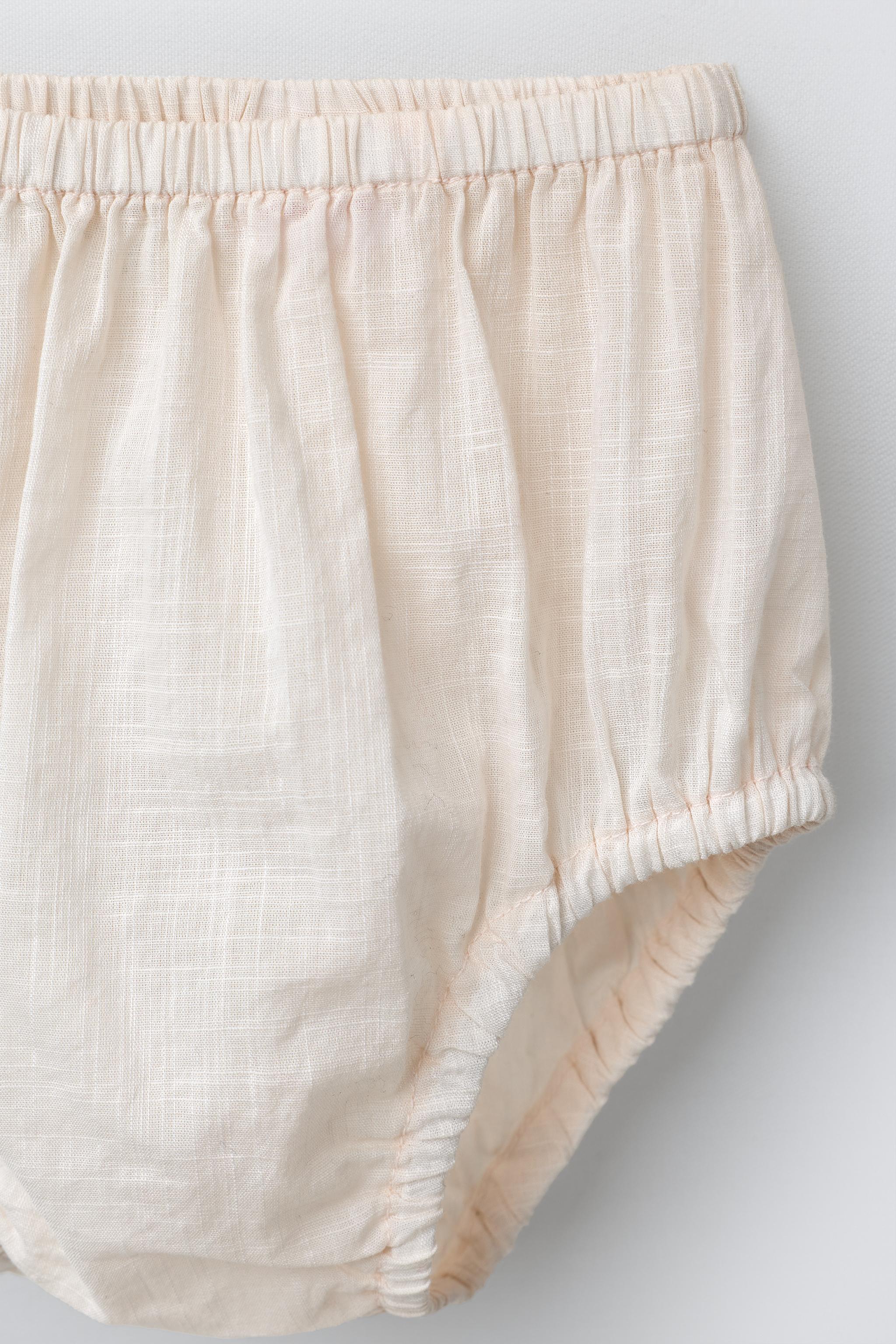 EMBROIDERED DRESS AND KNICKERS