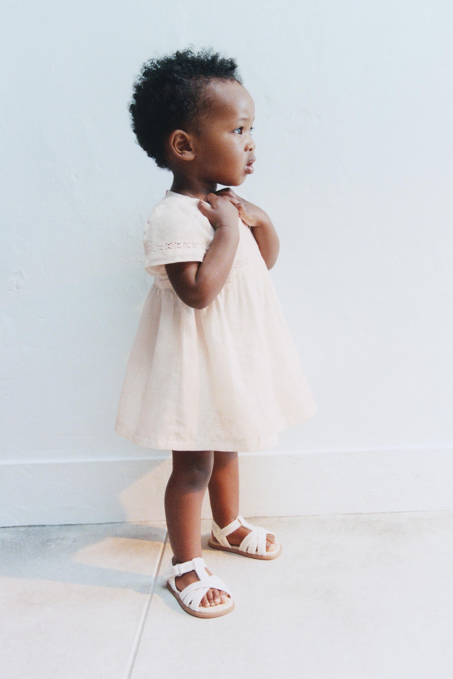 EMBROIDERED DRESS AND KNICKERS
