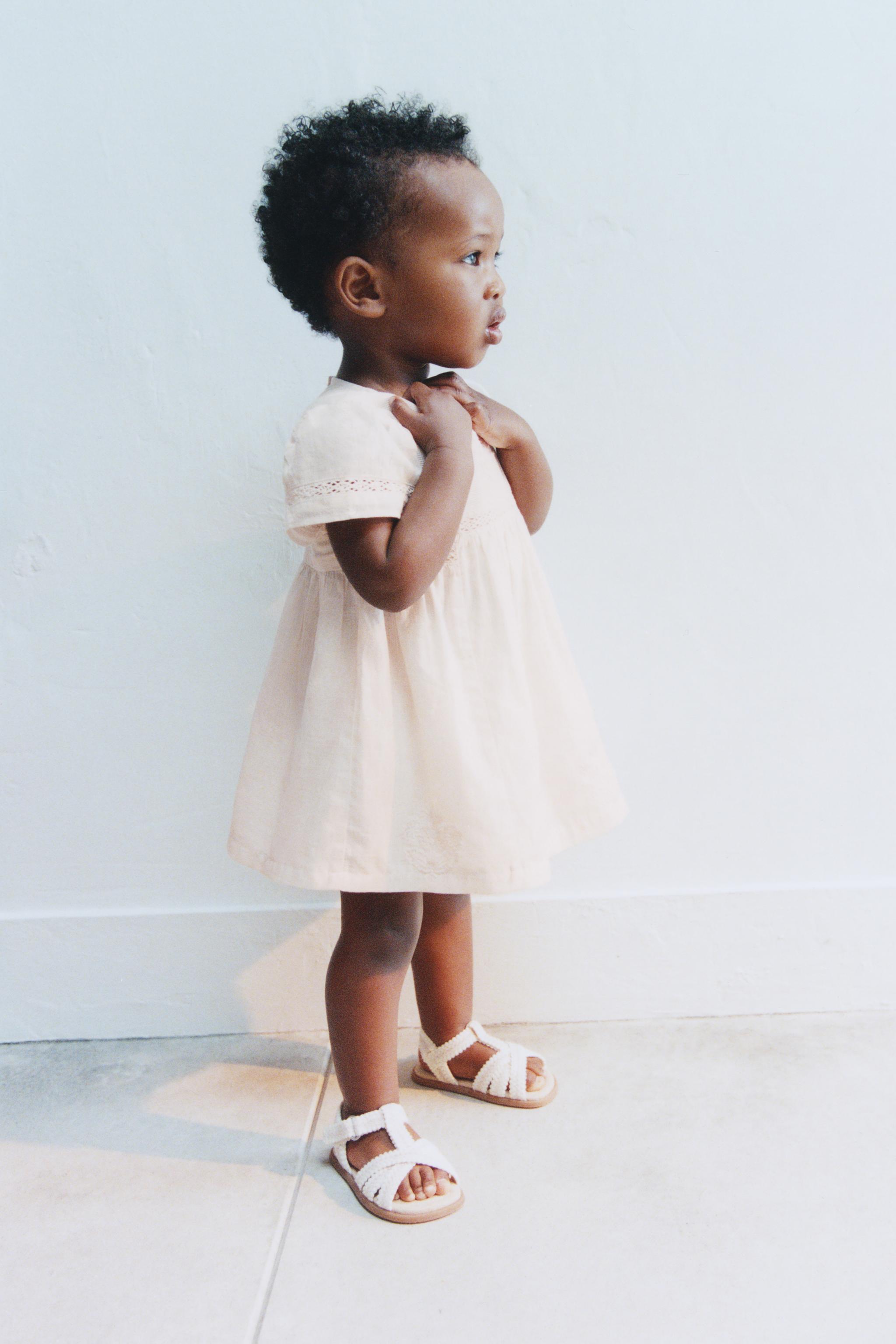 EMBROIDERED DRESS AND KNICKERS
