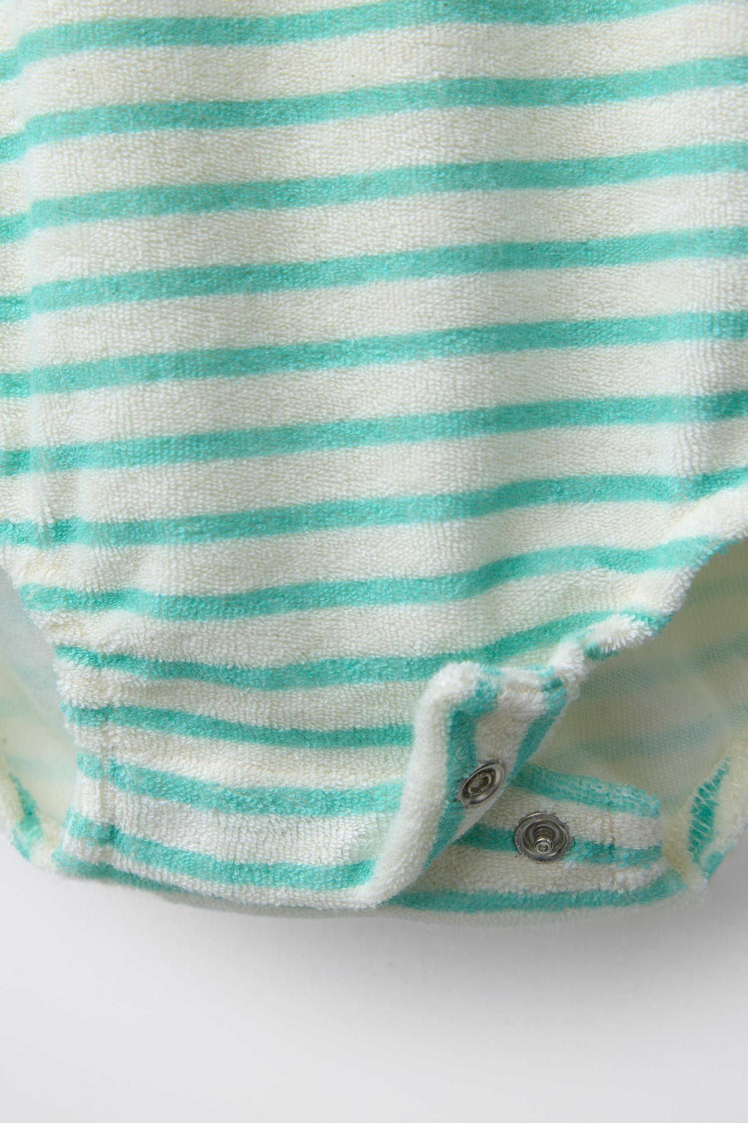 STRIPED TOWELLING BODYSUIT