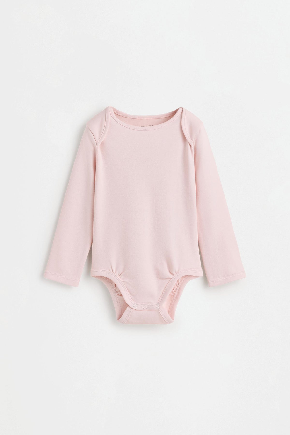 Plain long sleeve bodysuits (4-pack)