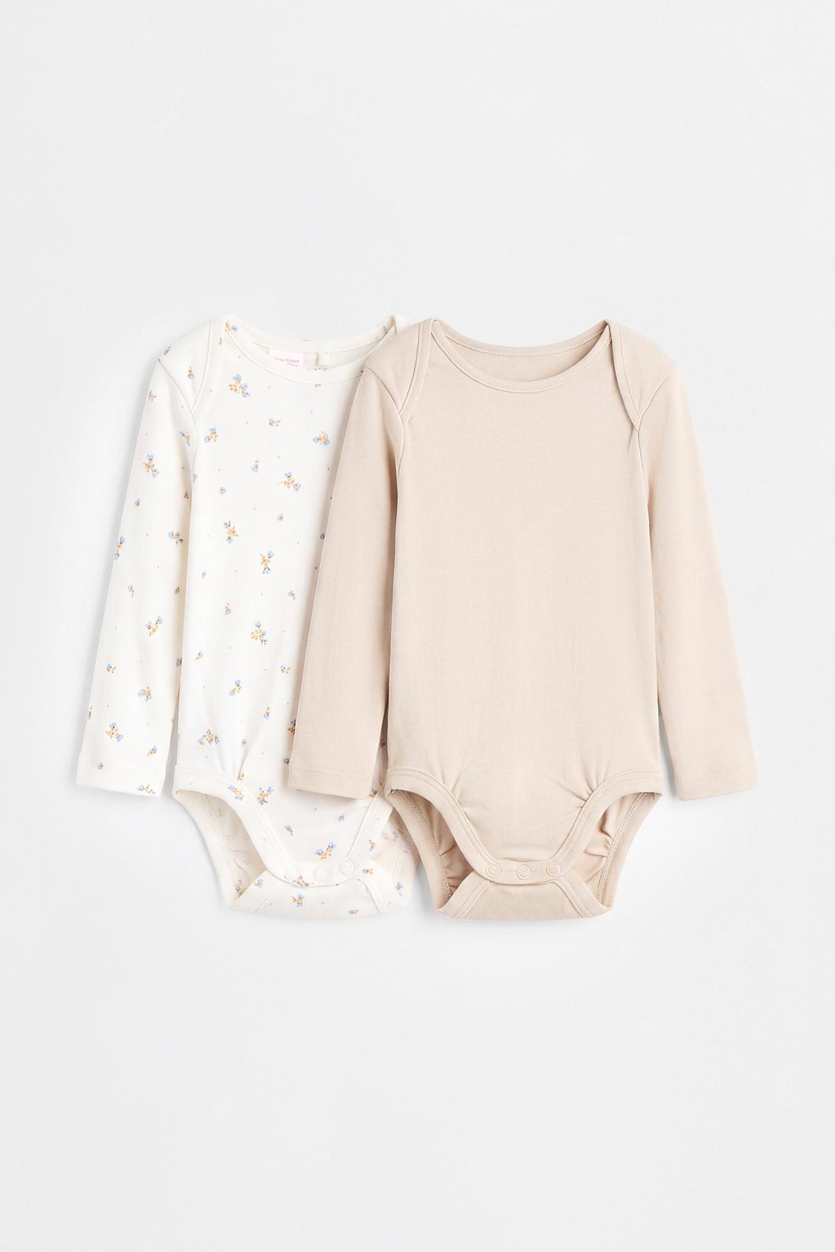 Pack of 2 combined bodysuits