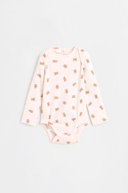 Pack of 2 combined bodysuits - ECRU / 12-18 months