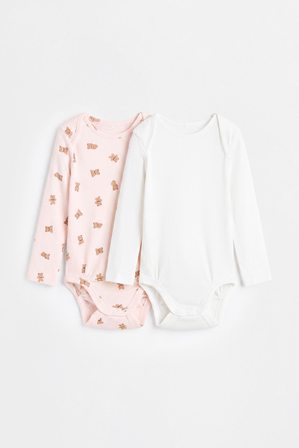 Pack of 2 combined bodysuits