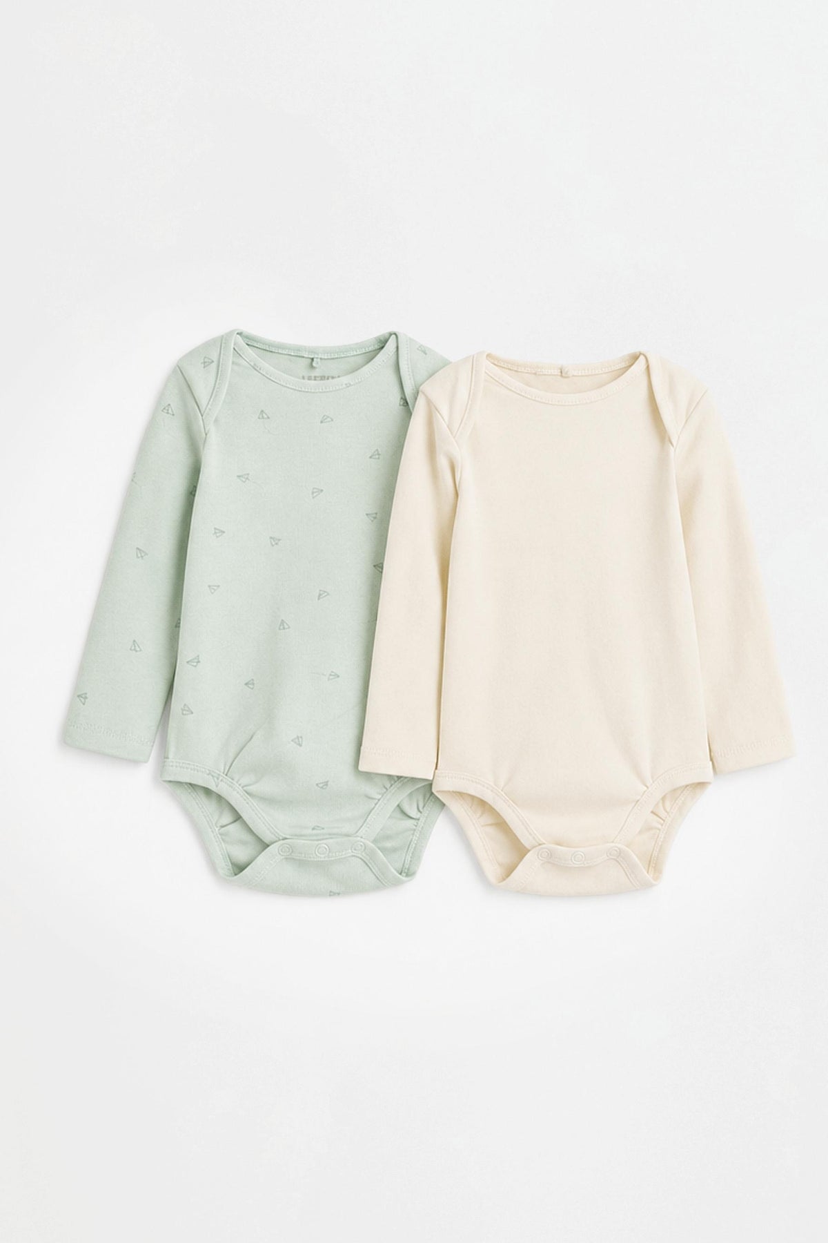 Pack of 2 combined bodysuits