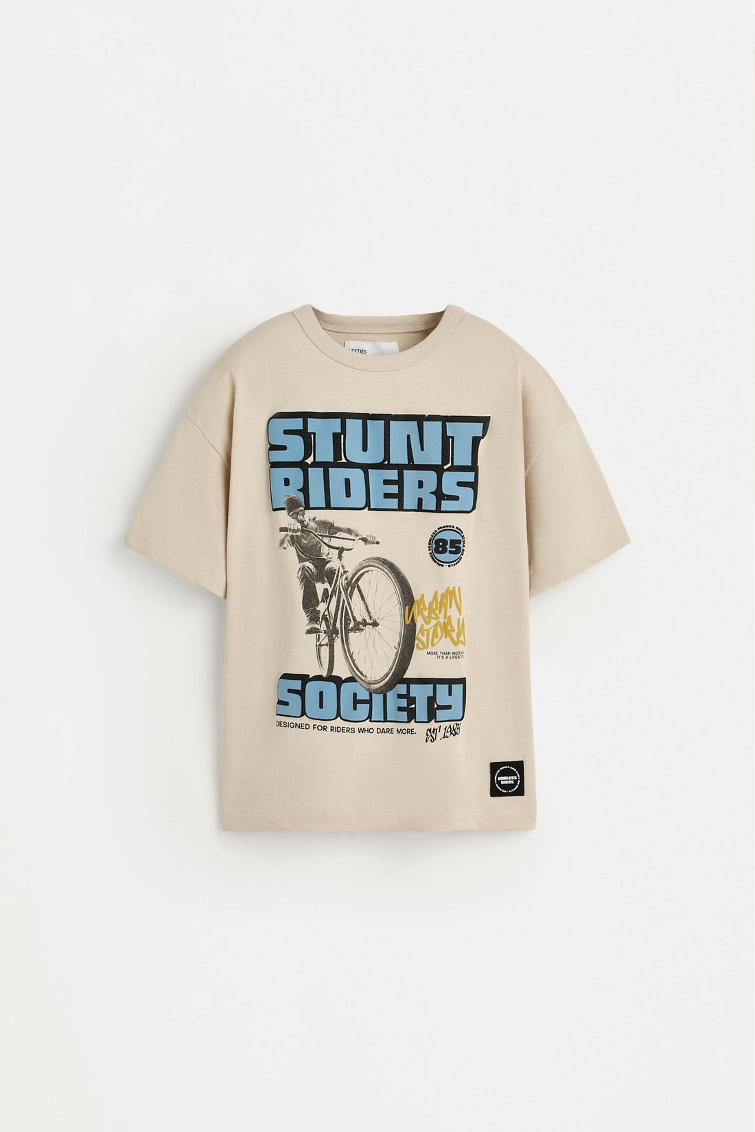 Printed T-shirt - ECRU / 11-12 years