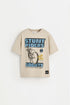 Printed T-shirt - ECRU / 11-12 years