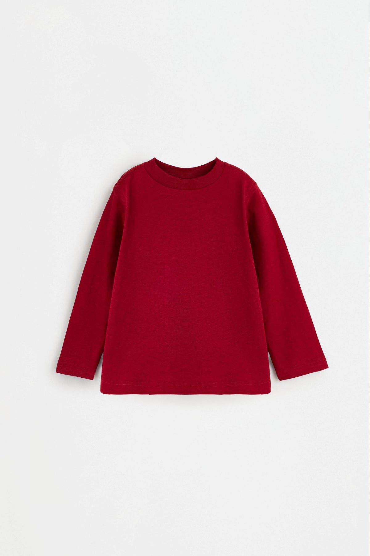 Pack of 4 plain long sleeve T-shirts