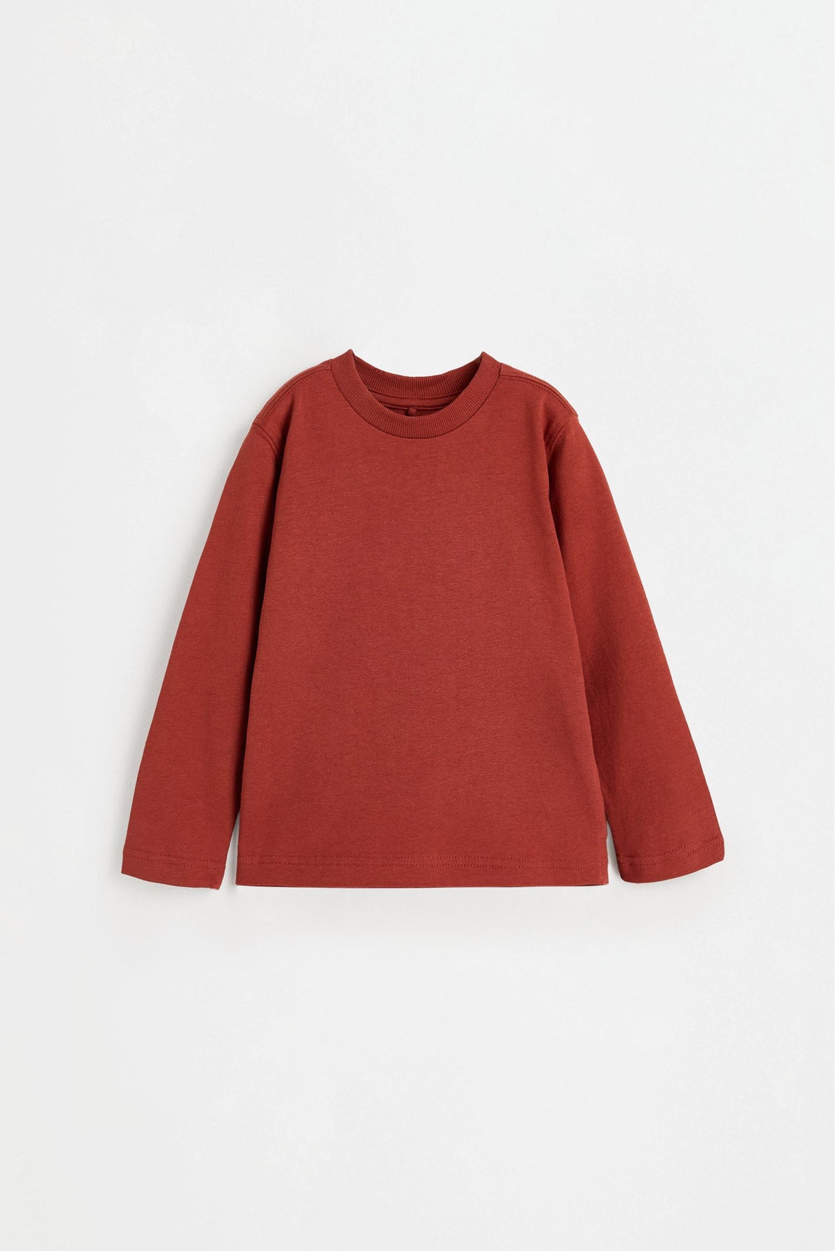 Pack of 4 plain long sleeve T-shirts