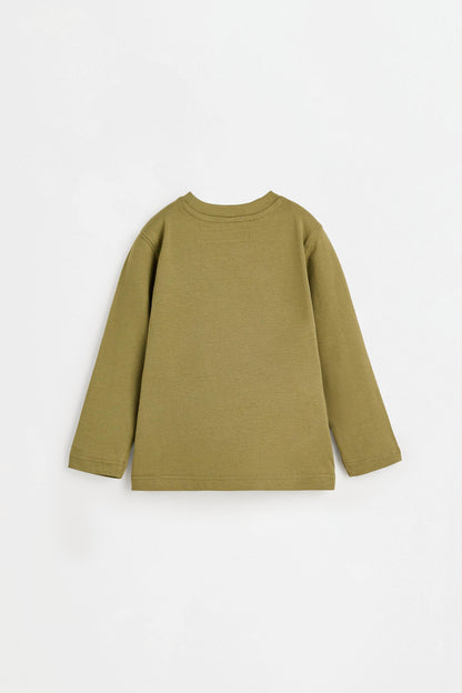 Pack of 4 plain long sleeve T-shirts