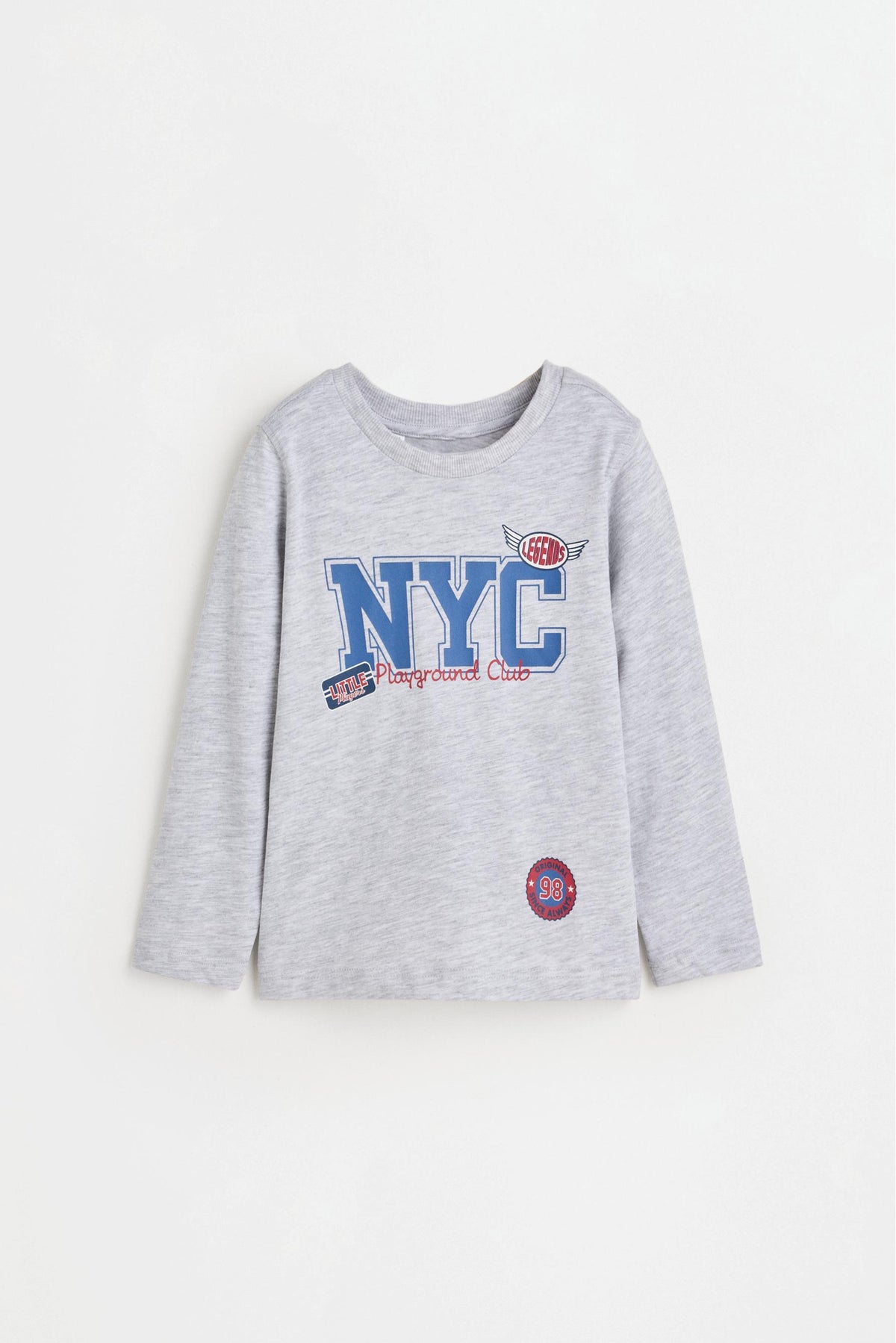 Pack of 2 assorted T-shirts - GREY MARL / 12-18 months