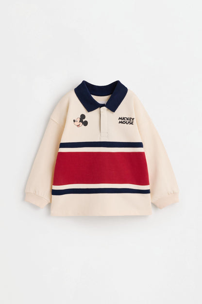 Mickey Mouse ©Disney polo and plush jogger set