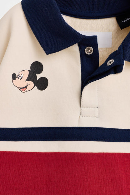 Mickey Mouse ©Disney polo and plush jogger set