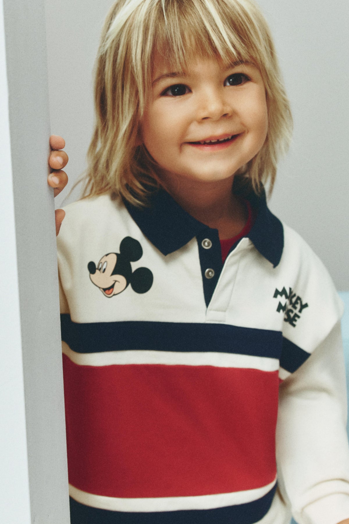 Mickey Mouse ©Disney polo and plush jogger set