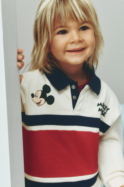 Mickey Mouse ©Disney polo and plush jogger set