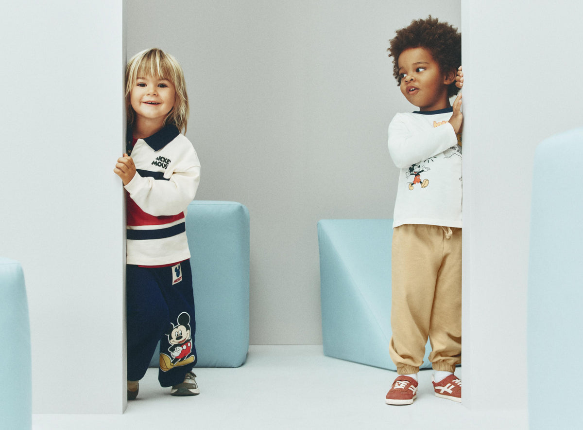 Mickey Mouse ©Disney polo and plush jogger set