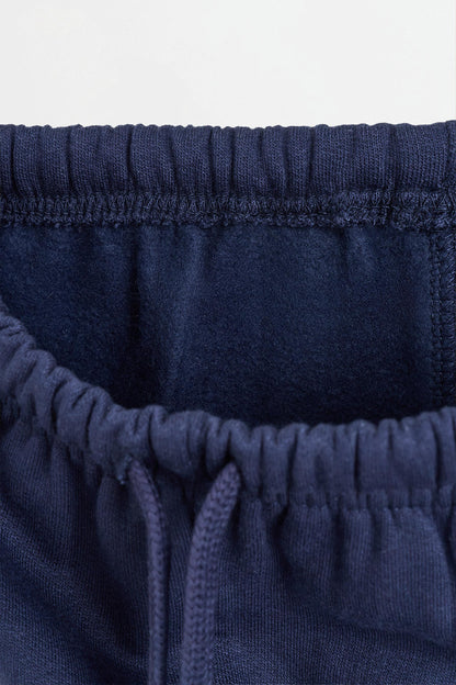 Pack of 2 contrast plush trousers