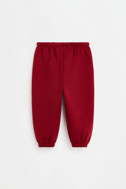 Pack of 2 contrast plush trousers