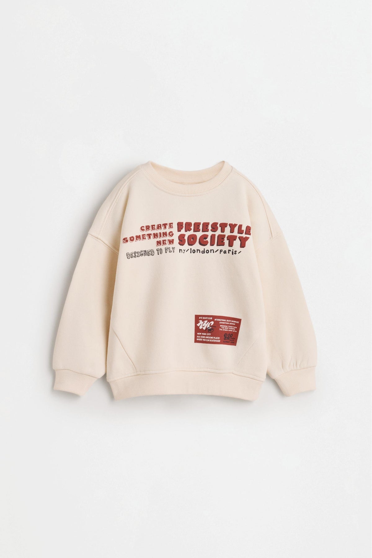 Plush sweatshirt and trousers set