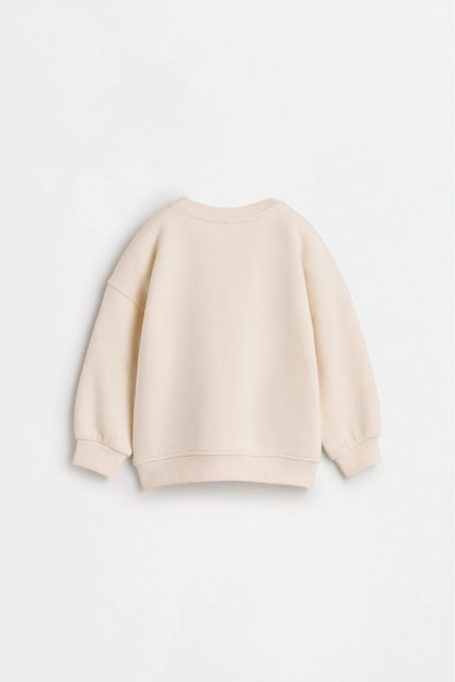 Plush sweatshirt and trousers set