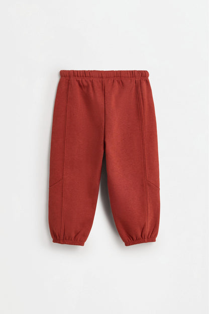 Plush sweatshirt and trousers set