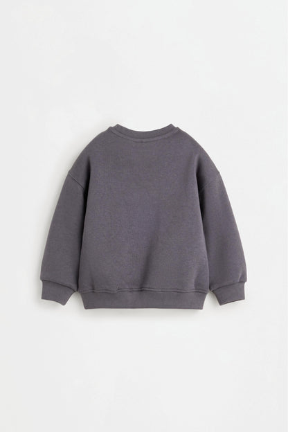 Plush sweatshirt and trousers set