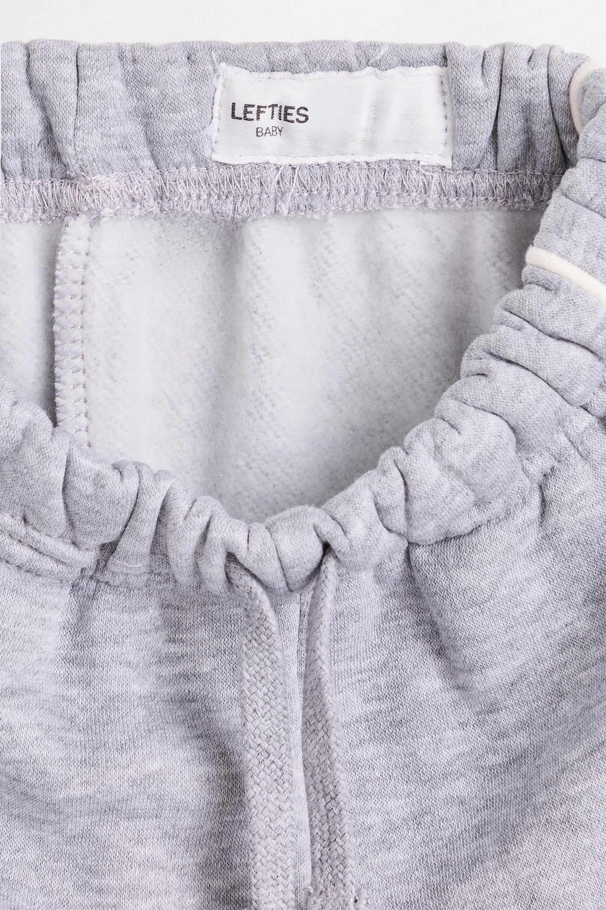 Plush trousers with piping