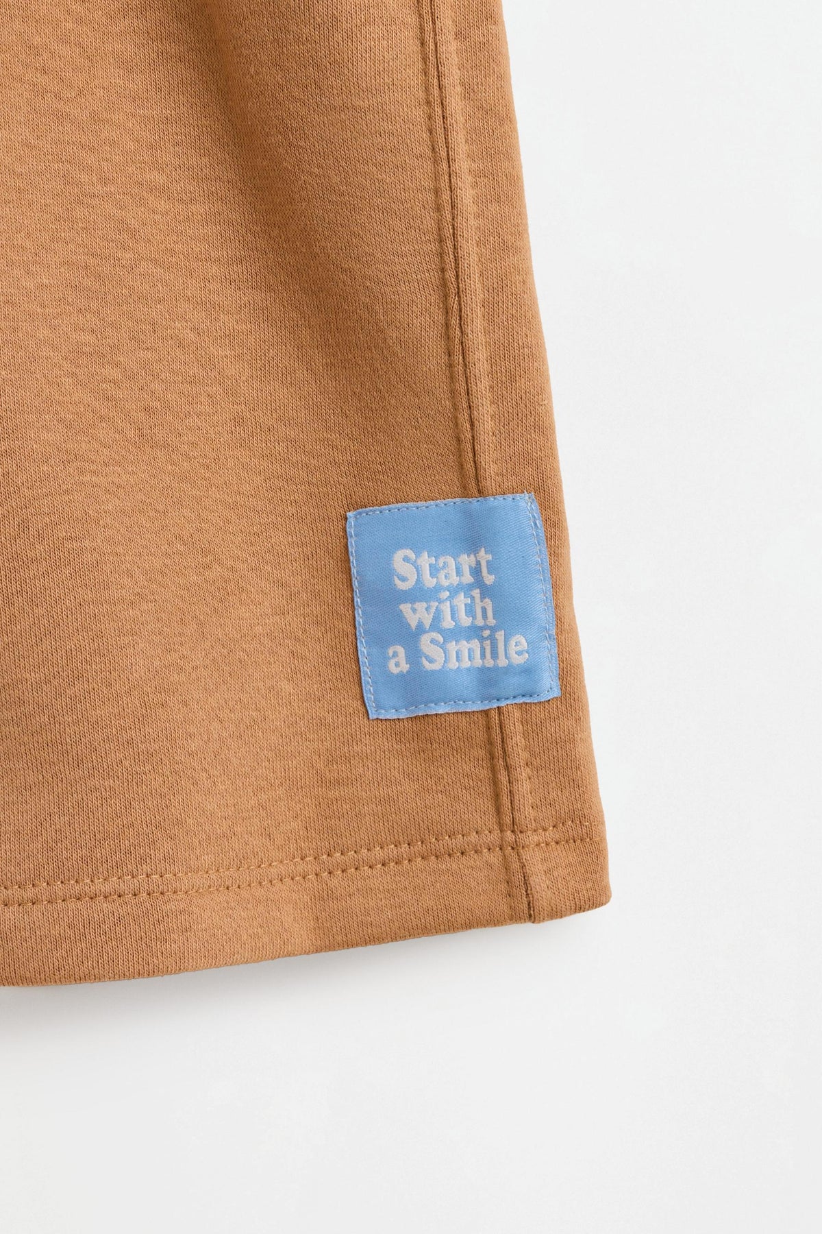 Plush sweatshirt and trousers co-ord - CARAMEL / 12-18 months