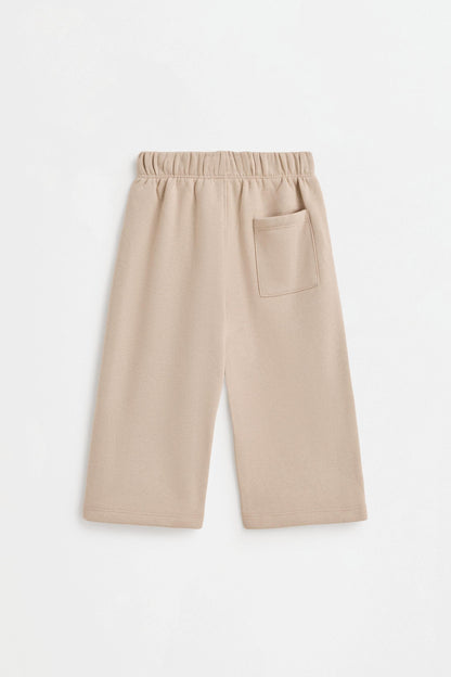 Plush sweatshirt and trousers co-ord