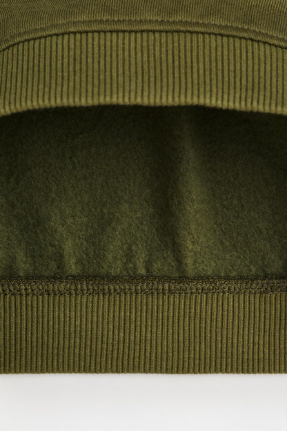 Raised print hoodie