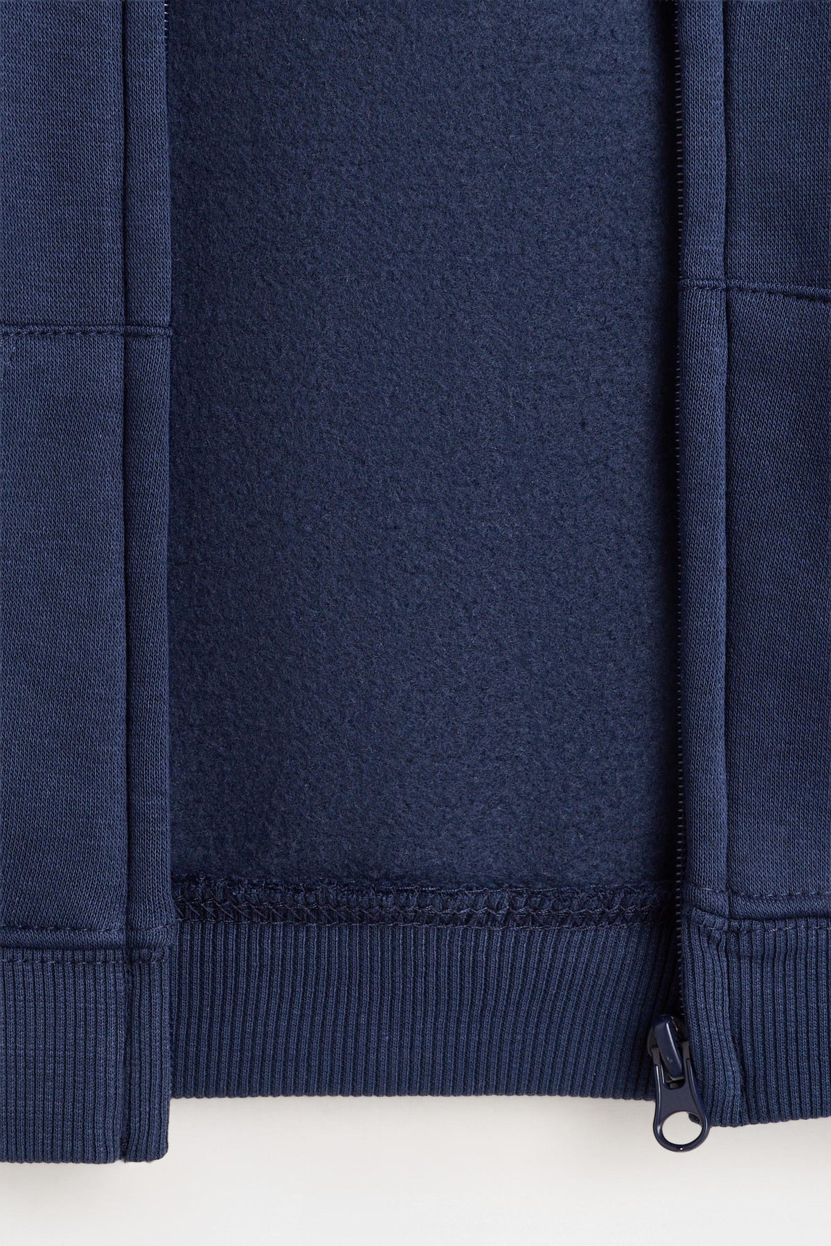 Zip-up sweatshirt