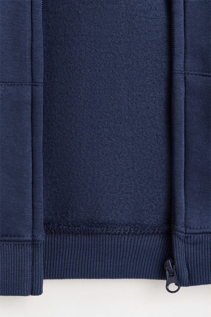Zip-up sweatshirt
