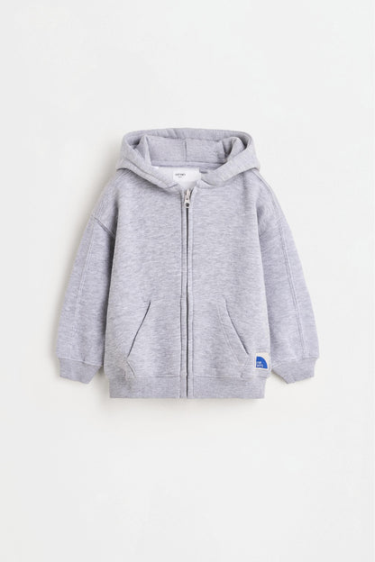Zip-up sweatshirt