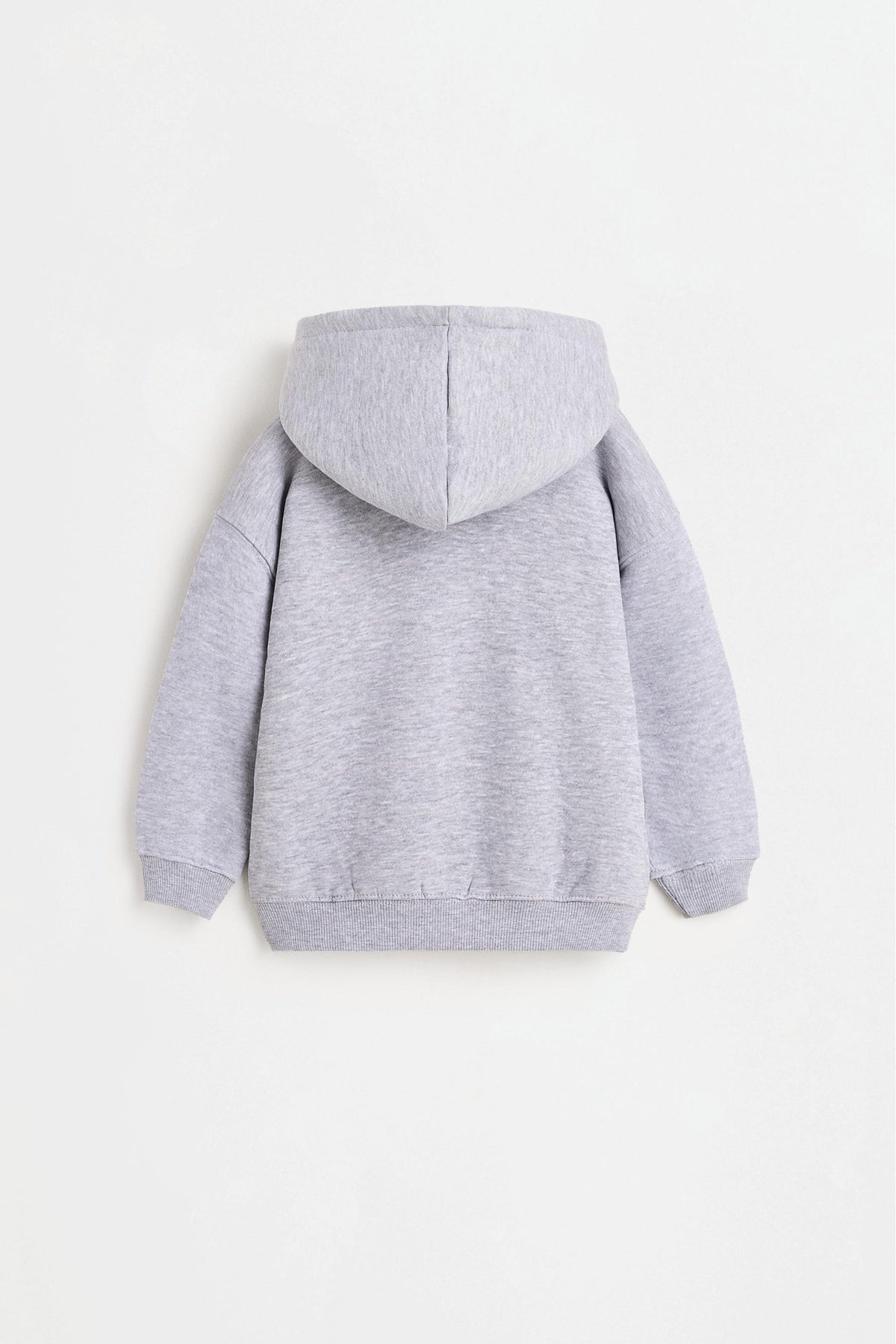 Zip-up sweatshirt - GREY MARL / 12-18 months