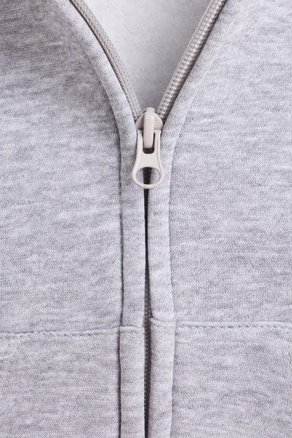 Zip-up sweatshirt