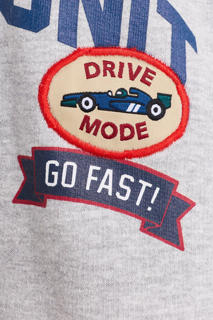 Printed hoodie
