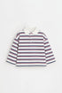 Striped polo shirt - NAVY / 12-18 months