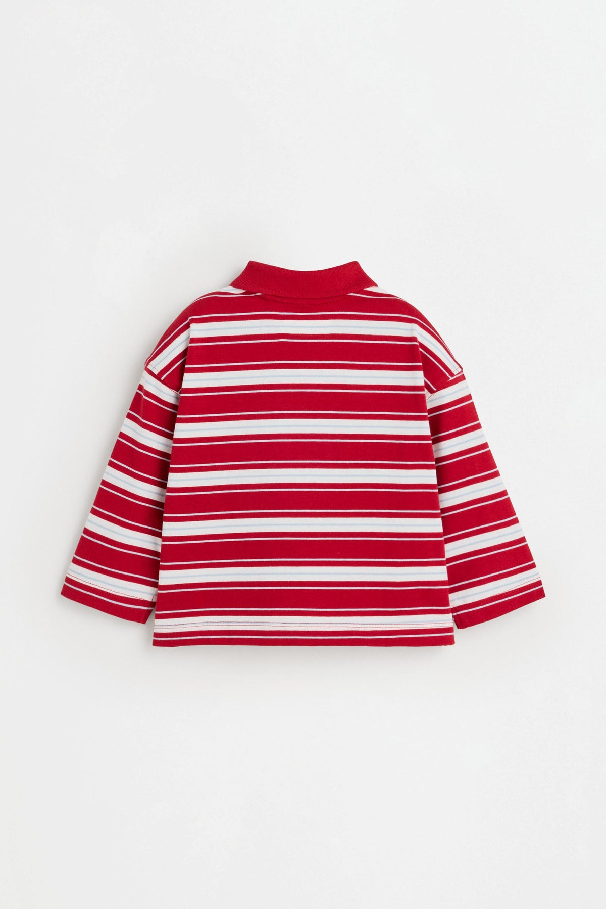 Striped polo shirt