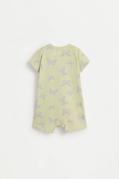 Short printed sleepsuit