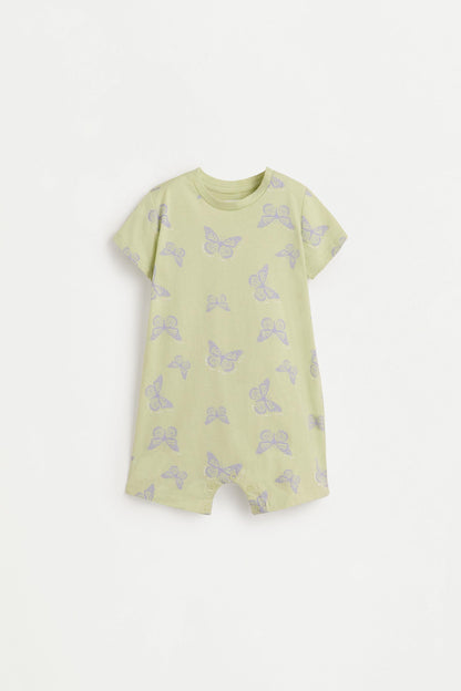 Short printed sleepsuit