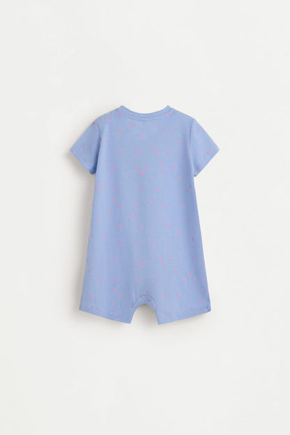 Short printed sleepsuit