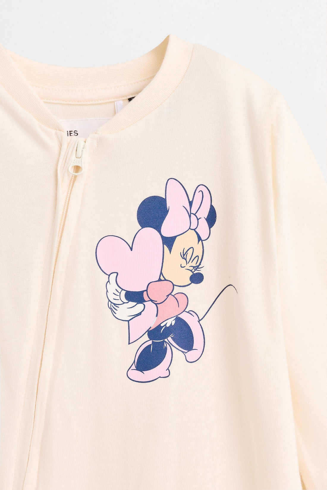 Pack of 2 Minnie Mouse ©Disney sleepsuits - ECRU / 12-18 months