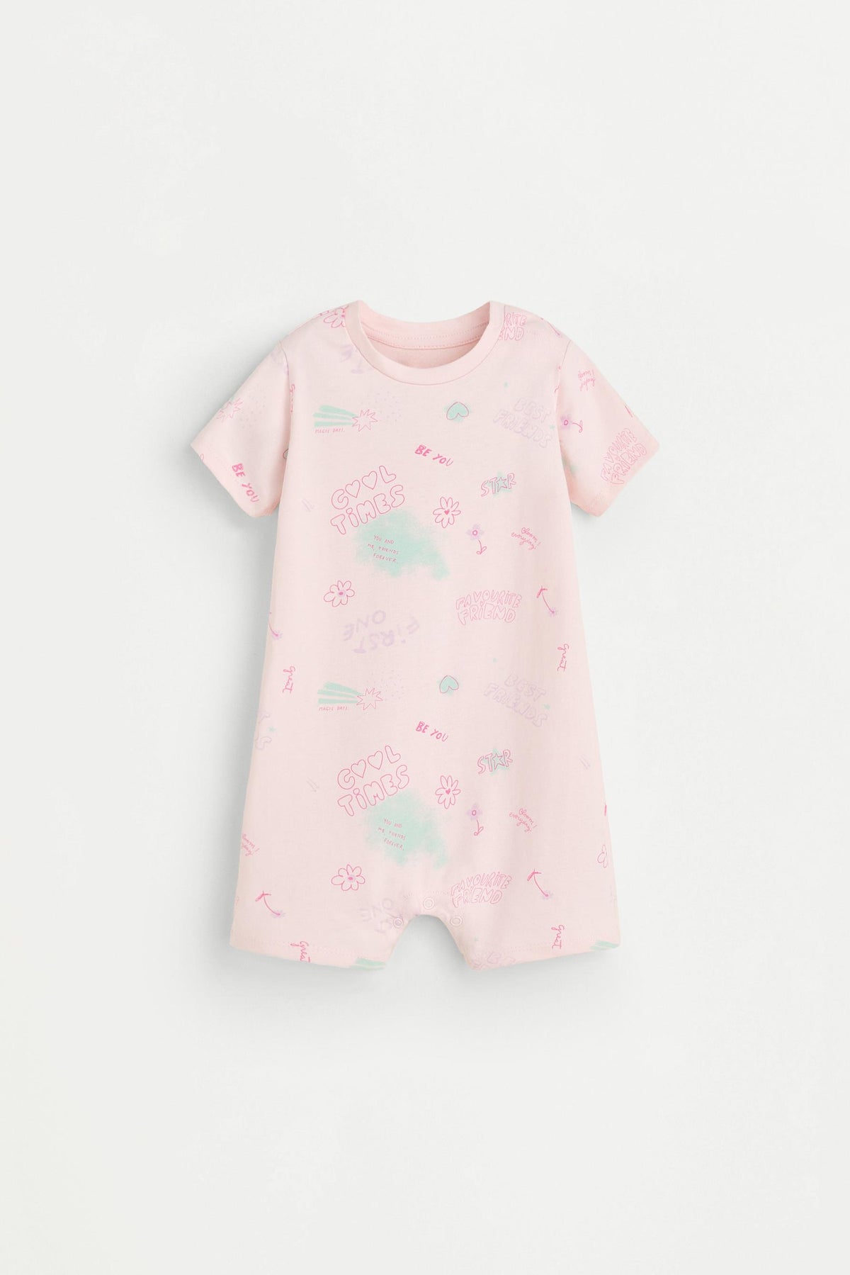 Printed sleepsuit