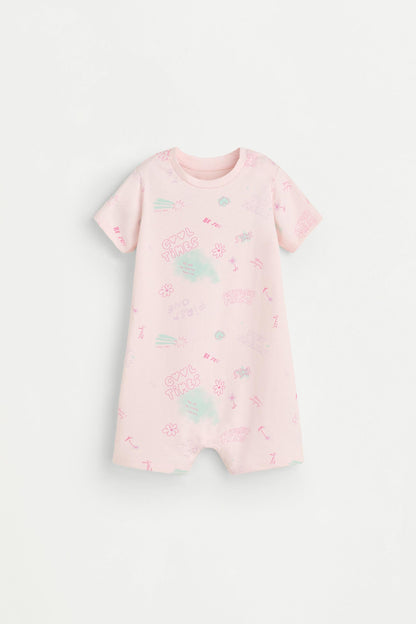 Printed sleepsuit