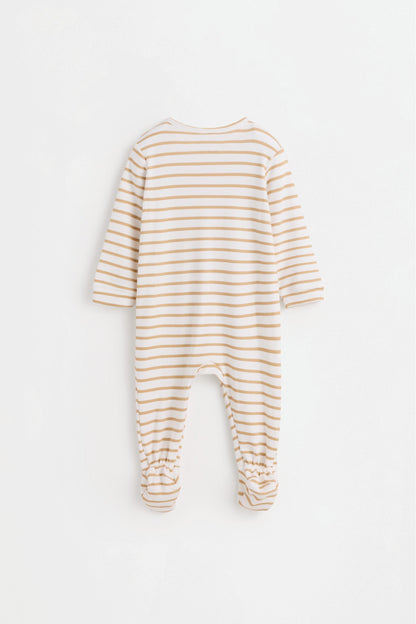 Printed interlock sleepsuit