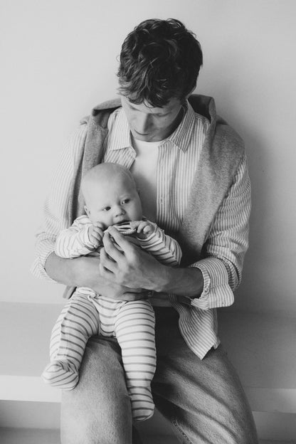 Printed interlock sleepsuit