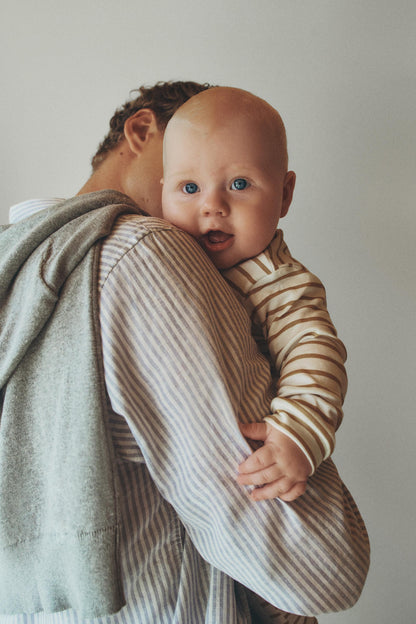 Printed interlock sleepsuit