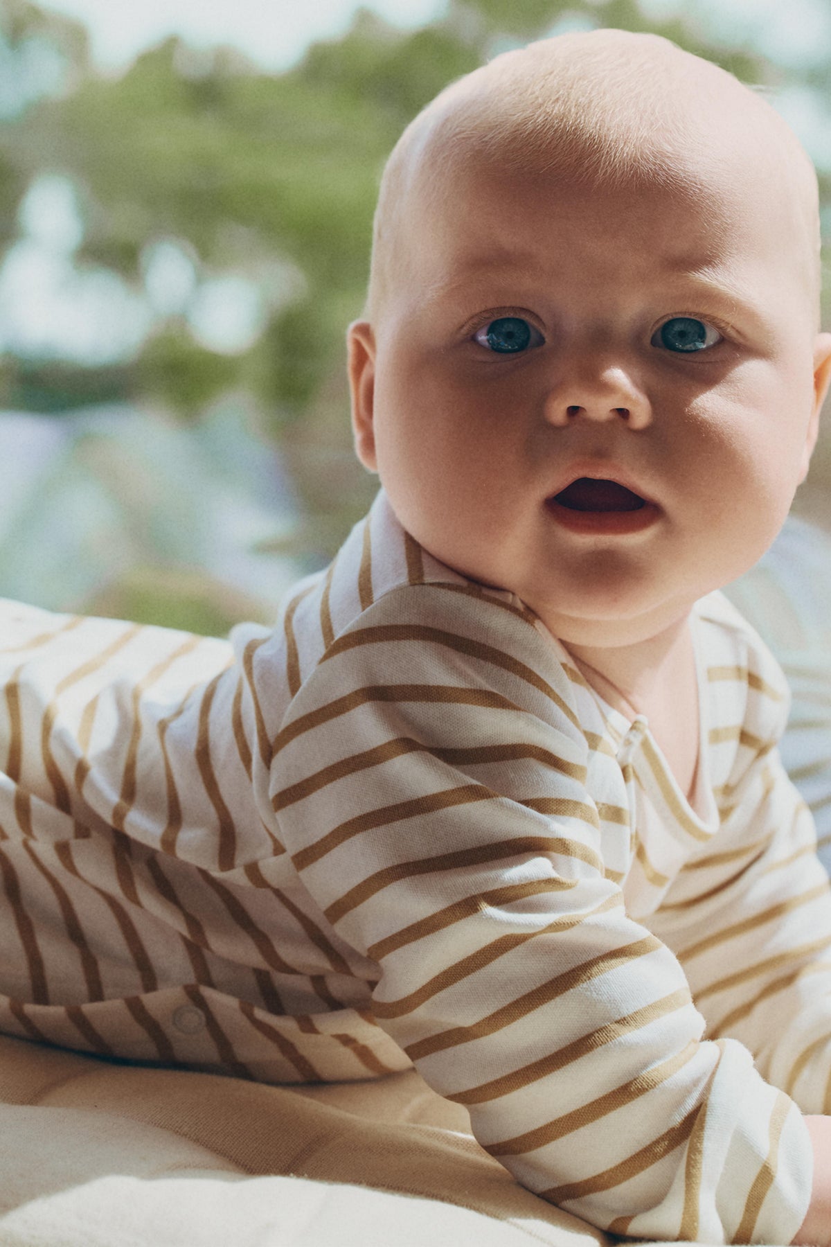 Printed interlock sleepsuit