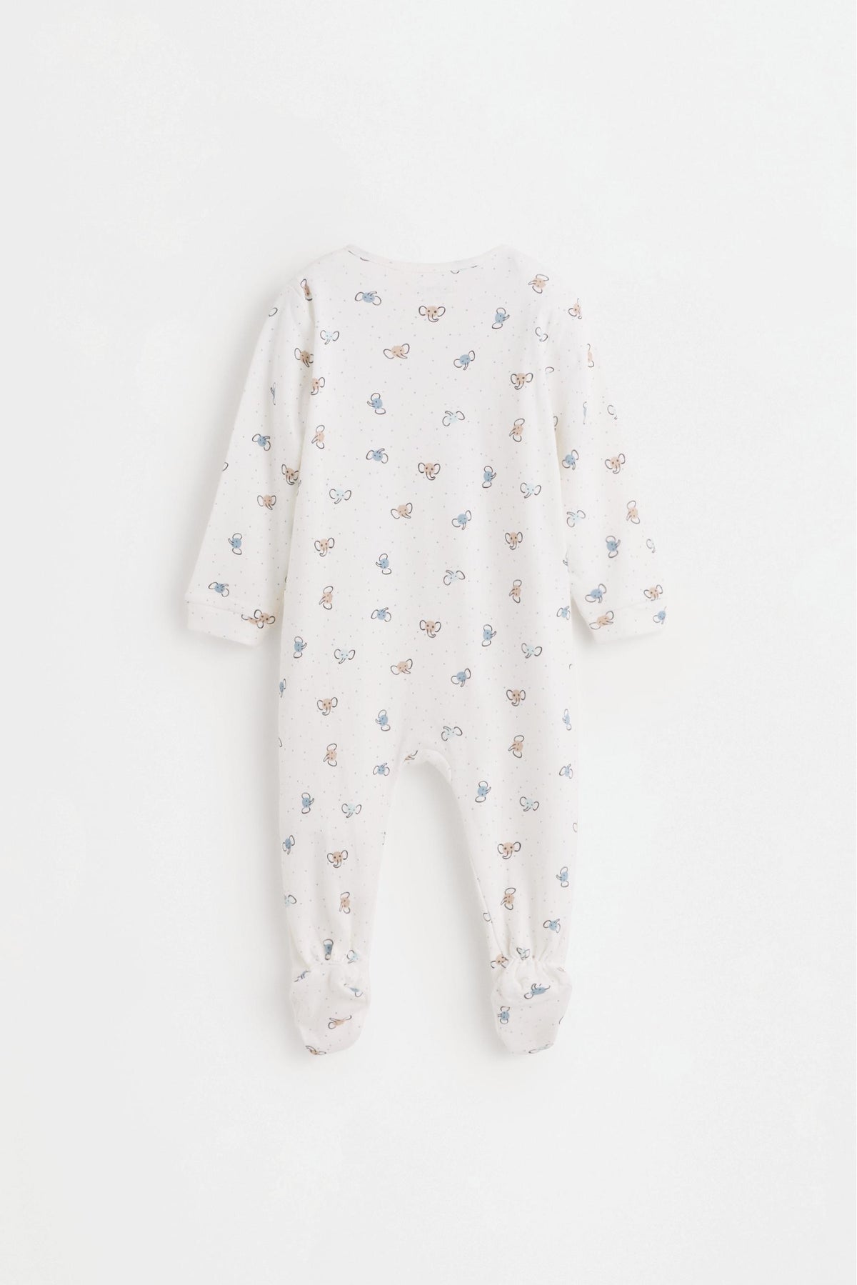 Printed interlock sleepsuit