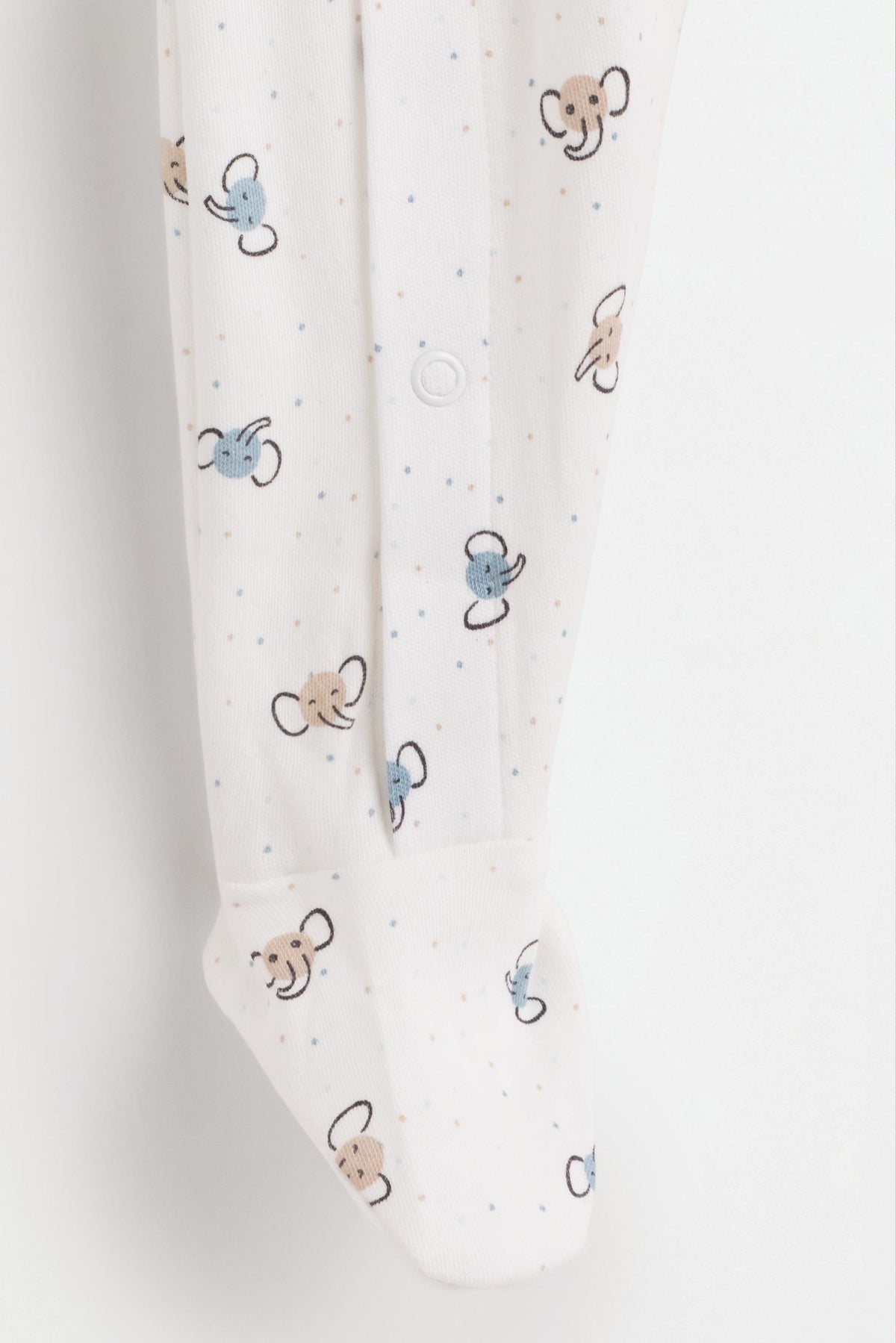 Printed interlock sleepsuit